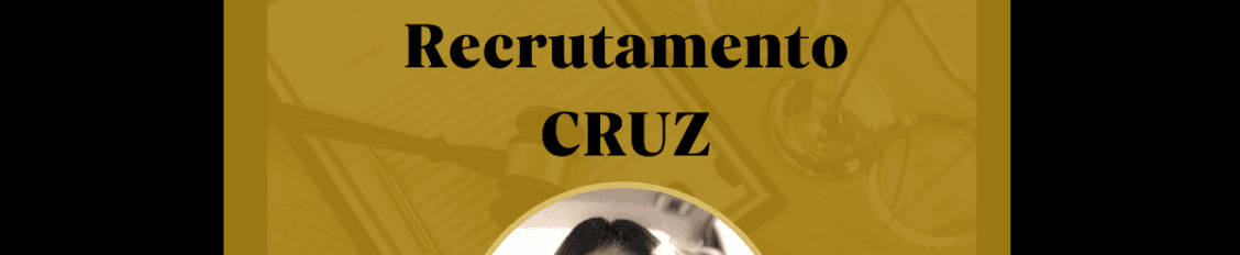 Banner da vaga de Recrutamento Cruz