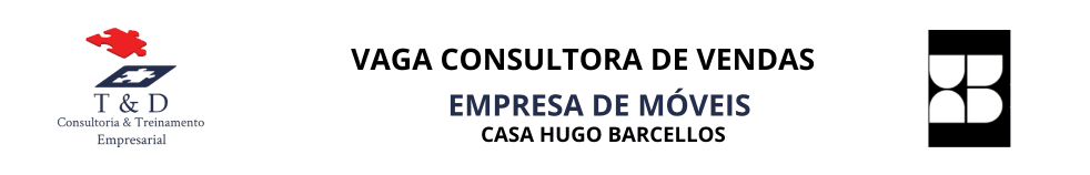 Banner da vaga de T&D - CONSULTORIA E TREINAMENTO EMPRESA