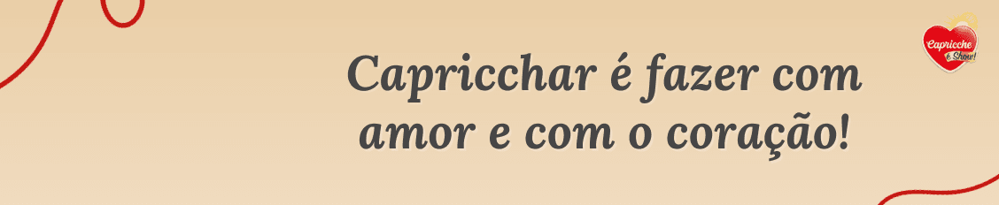 Banner da vaga de Capricche