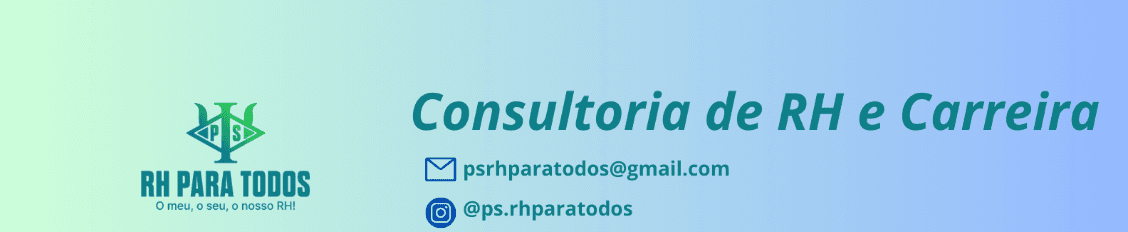 Banner da vaga de PS RH para todos