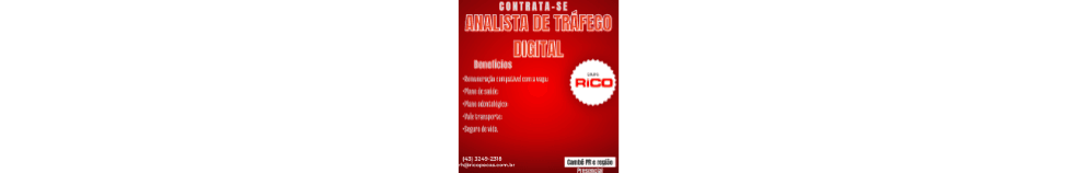Banner da vaga de RICOPECAS-COMERCIO DE COMPONENTES ELETRONICOS LTDA