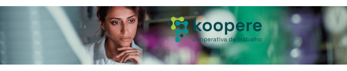Banner da vaga de Koopere Cooperativa de trabalho em T.I