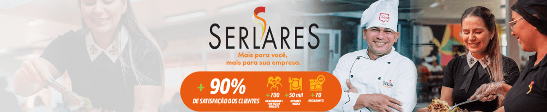 Banner da vaga de Serlares Refeições Coletivas