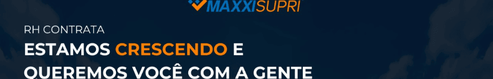 Banner da vaga de MAXXISUPRI